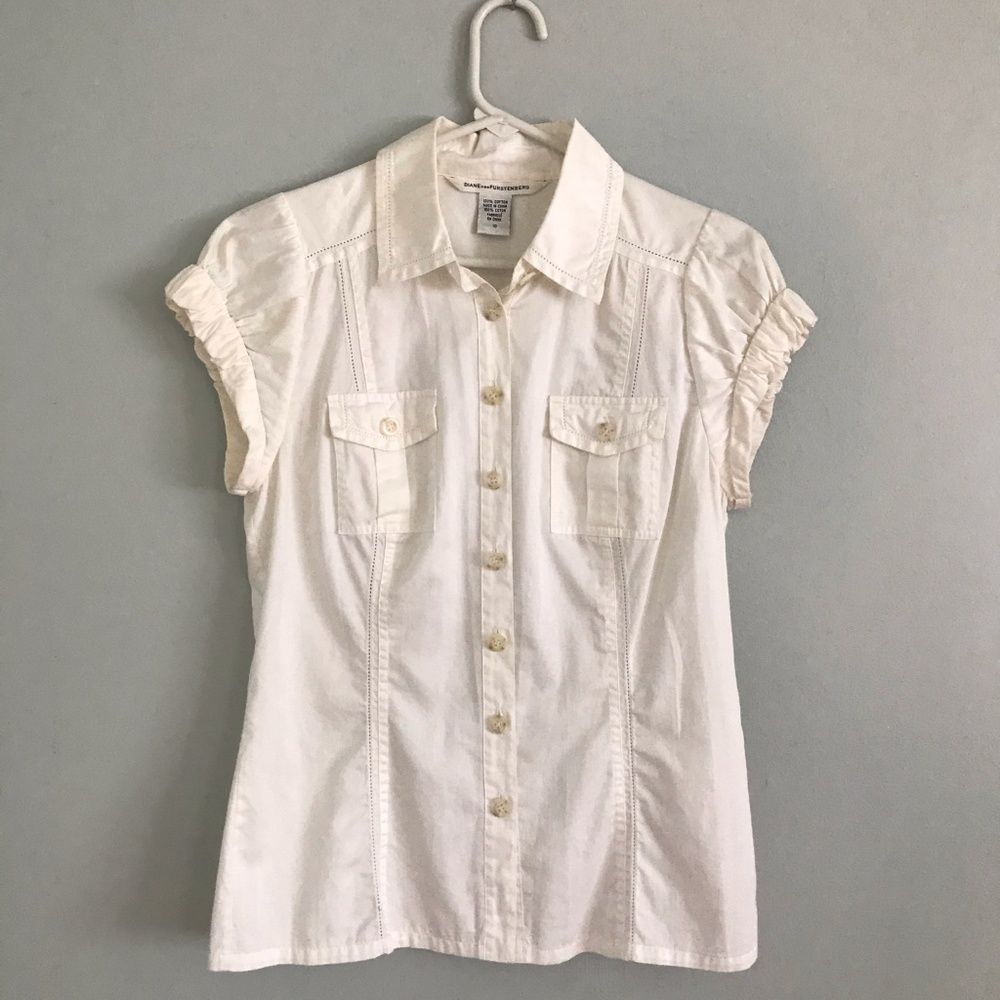 Diane Von Furstenberg Top Blouse